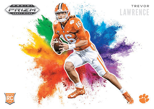 2021 Panini Prizm Draft Picks Collegiate Football Hobby Box | Stakk