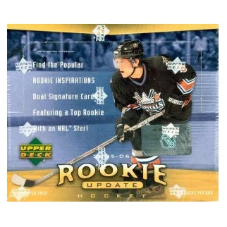 2005-06 Upper Deck Rookie Update Hockey Hobby Box | Stakk