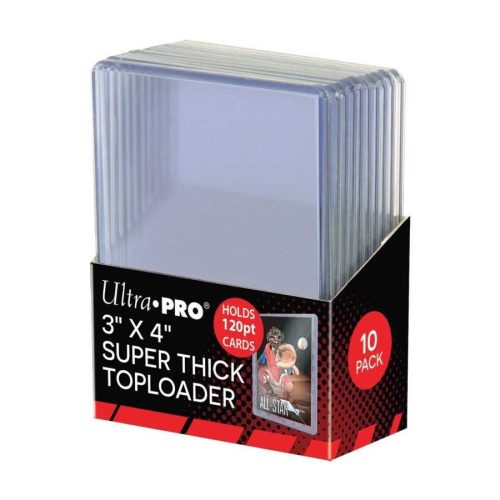 Ultra Pro Toploader 3X4 120 Point Pack | Stakk