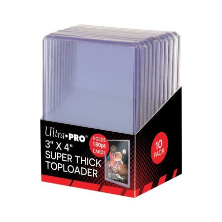 Ultra Pro Toploader 3X4 180 Point Pack | Stakk