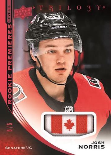 2020-21 Upper Deck Trilogy Hockey Cards 3
