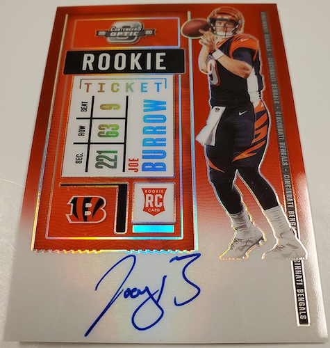 2020 Panini Contenders Optic Football Cards 5