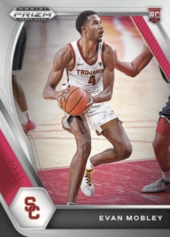 2021-22 Panini Prizm Draft Picks Basketball Cards Checklist 1