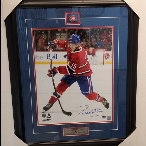 Jesperi Kotkaniemi Autographed Photo 16x20 Framed | Stakk