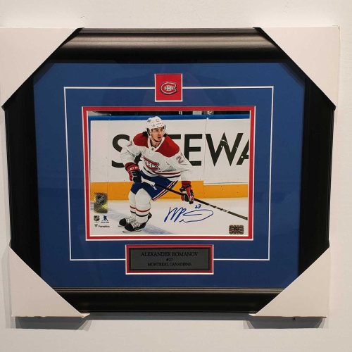 Alexander Romanov Autographed Photo 8x10 Framed | Stakk