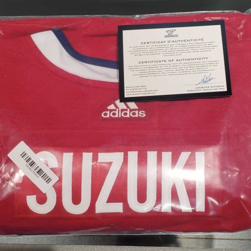 Nick Suzuki Autographed Jersey | Stakk