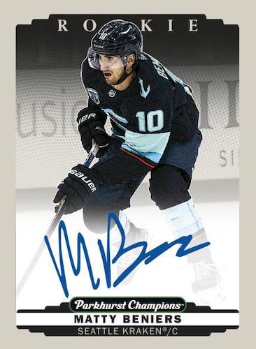2022-23 Parkhurst Champions Hockey Cards 3