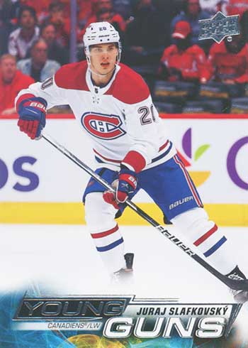 2022-23 Upper Deck Series 2 Hockey Juraj Slafkovsky Young Guns RC