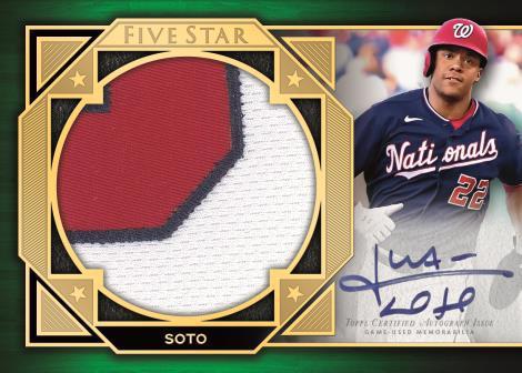 2022 Topps Five Star Baseball Cards Checklist 6