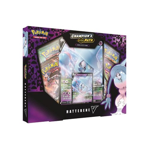 Pokemon Champion's Path Hatterene V Box | Stakk