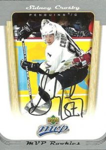 Rookie Sidney Crosby