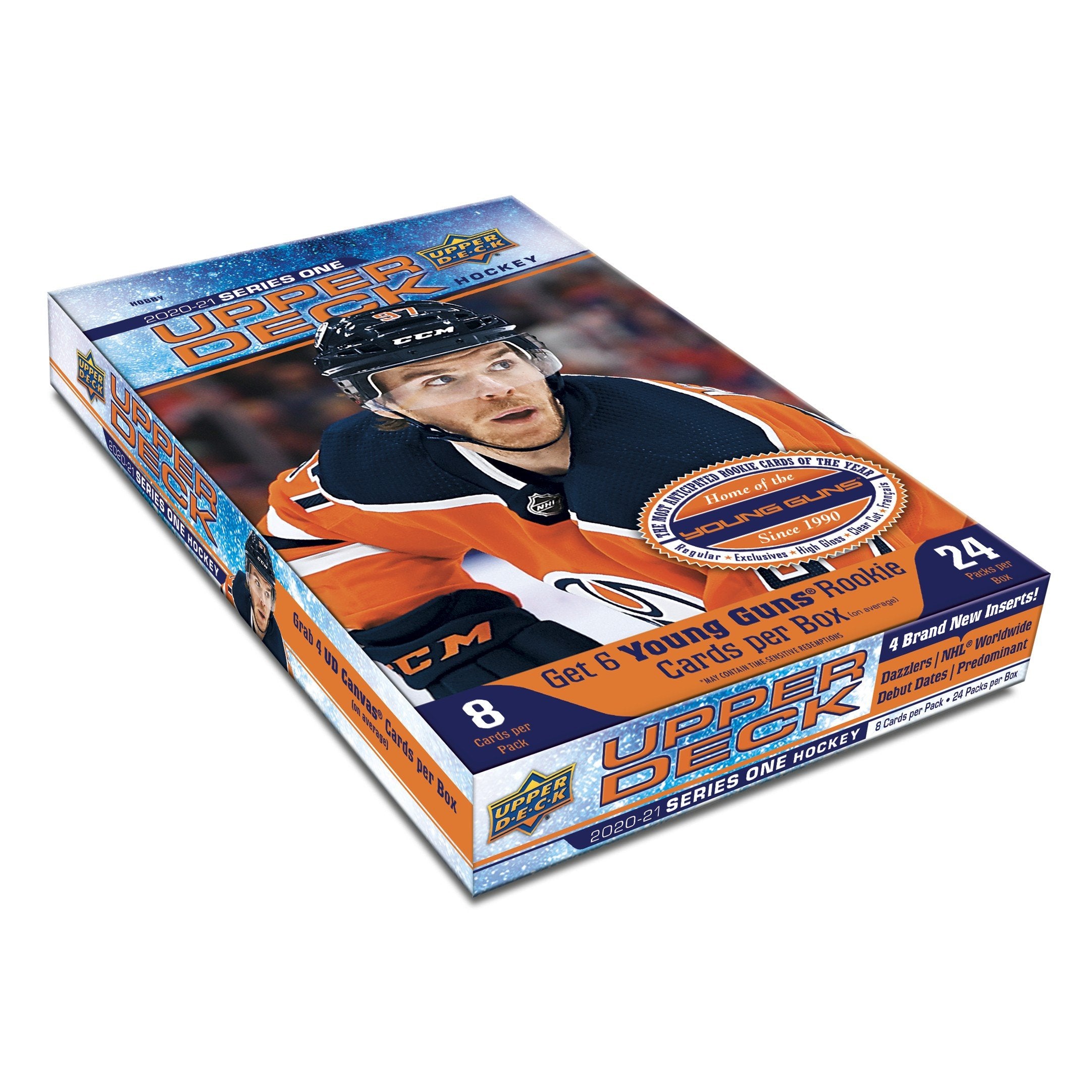 2020-21 Upper Deck Series 1 Hockey Hobby Pack | Stakk