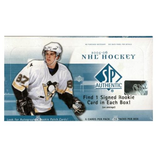 2005-06 Upper Deck SP Authentic Hockey Hobby Box | Stakk