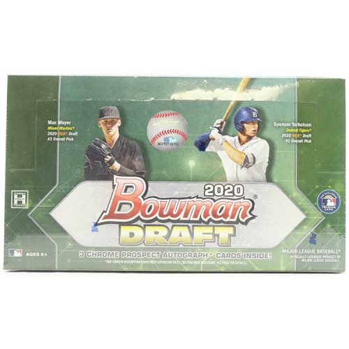 2020 Bowman Draft Baseball Hobby Jumbo Box | Stakk