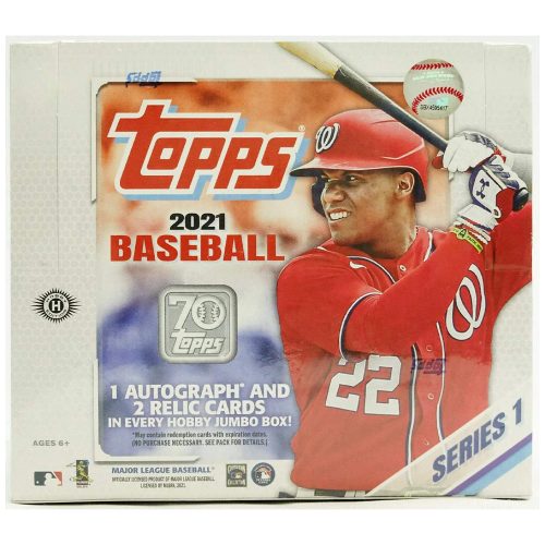 2021 Topps Series 1 Baseball Jumbo Box | Stakk