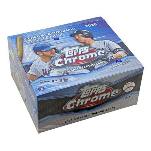 2020 Topps Chrome Baseball Jumbo Box | Stakk